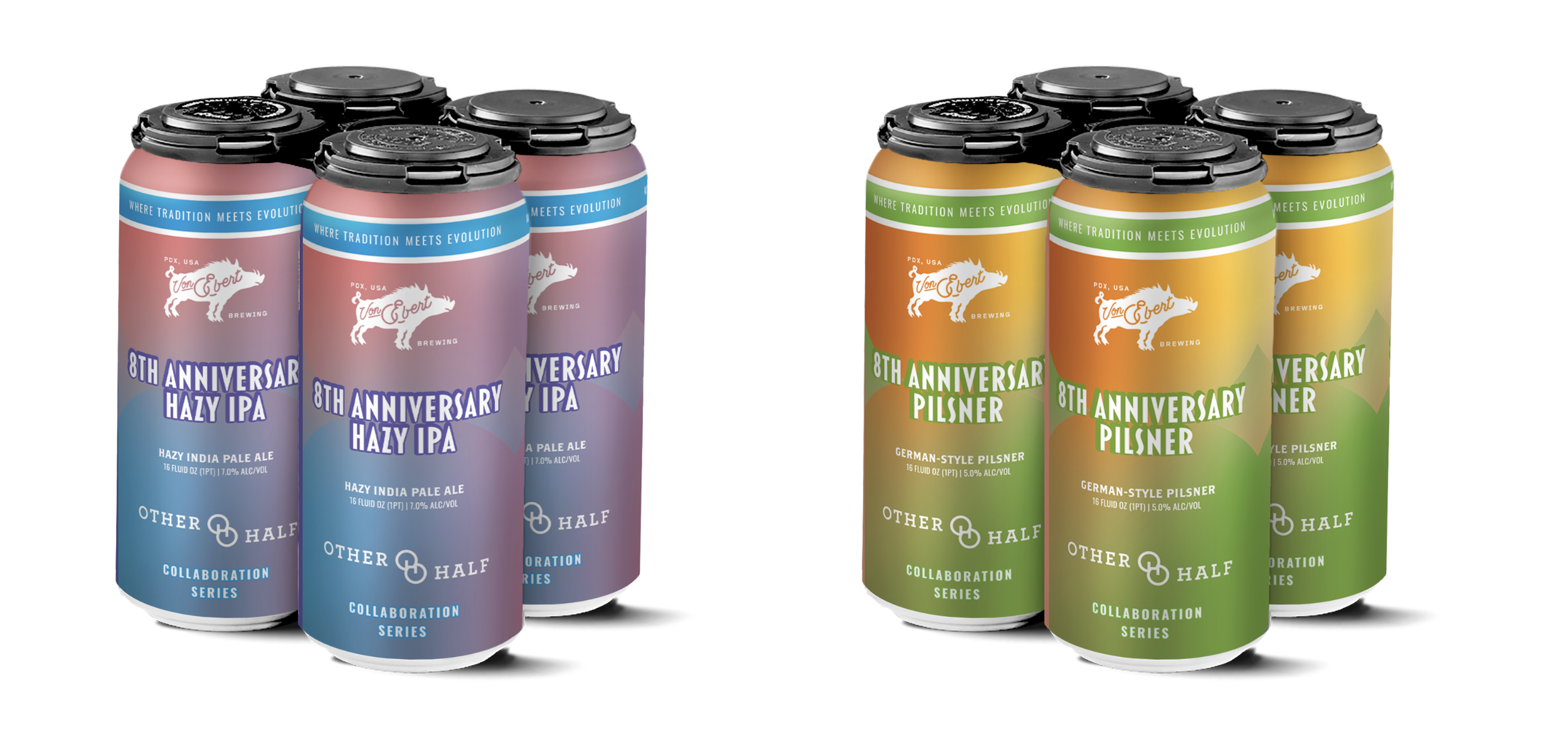 Von Ebert Brewing + Other Half Brewing 8th Anniversary collaborations
