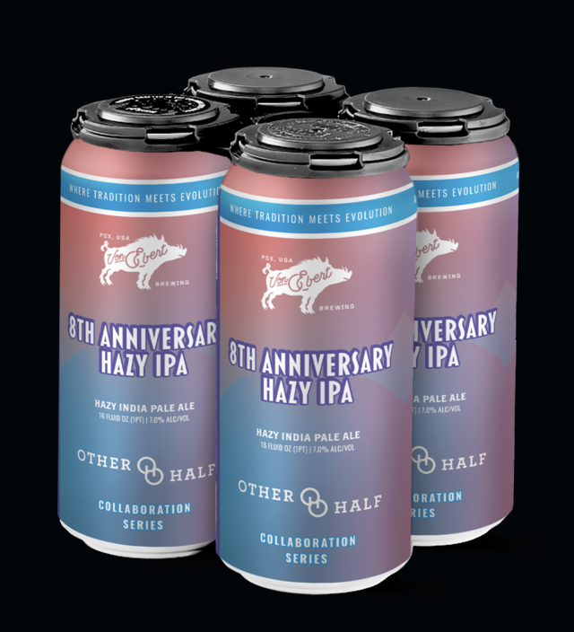 Von Ebert Brewing Releases Collaborations with Other Half Brewing Company for 8th Anniversary