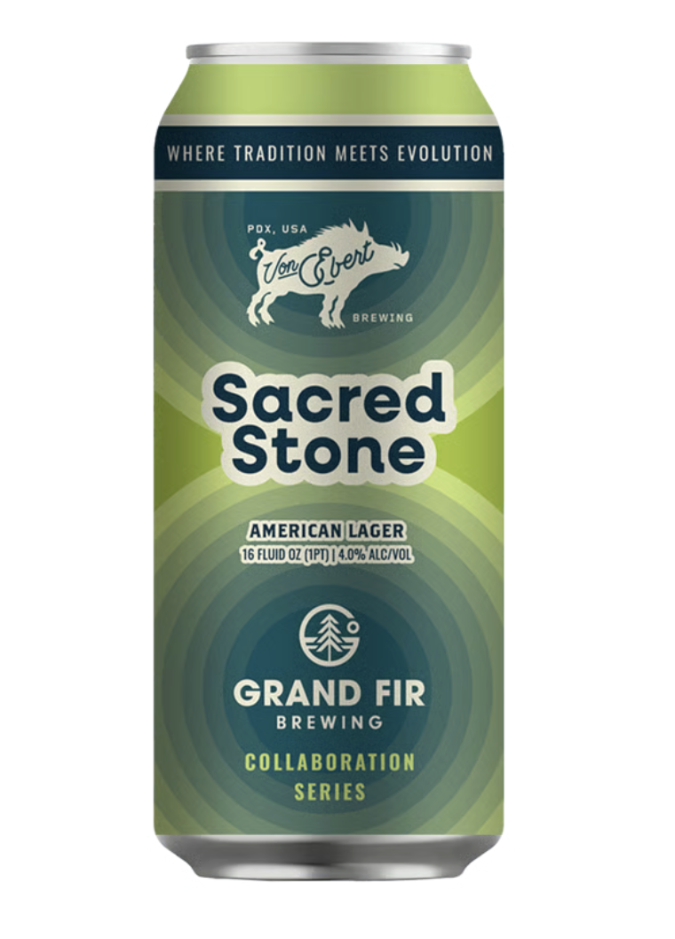 Von Ebert and Grand Fir Collaborate on Sacred Stone Lager Release