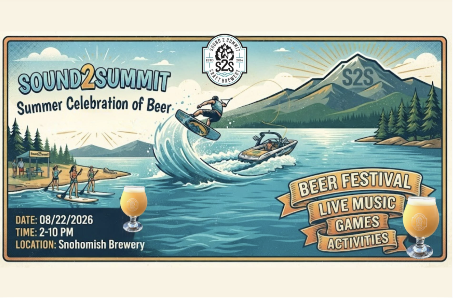 An Unexpectedly Large Summer Beer Fest at Sound2Summit Brewery