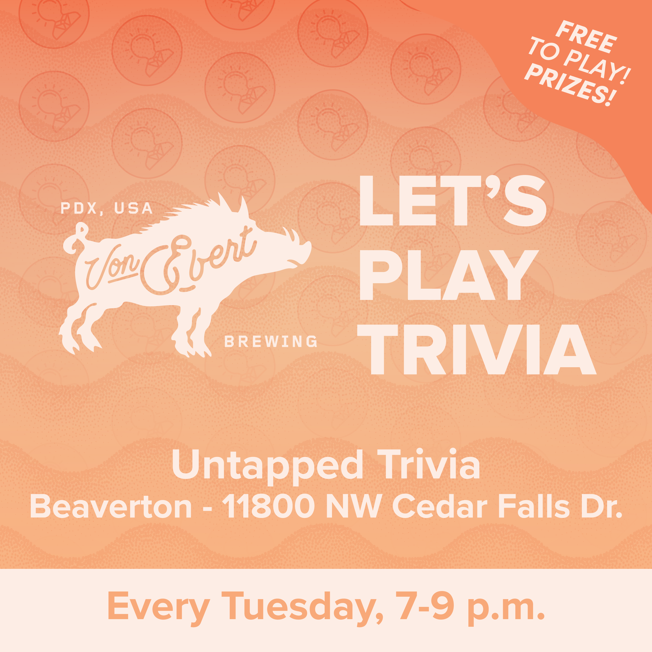 Untapped Trivia at Beaverton