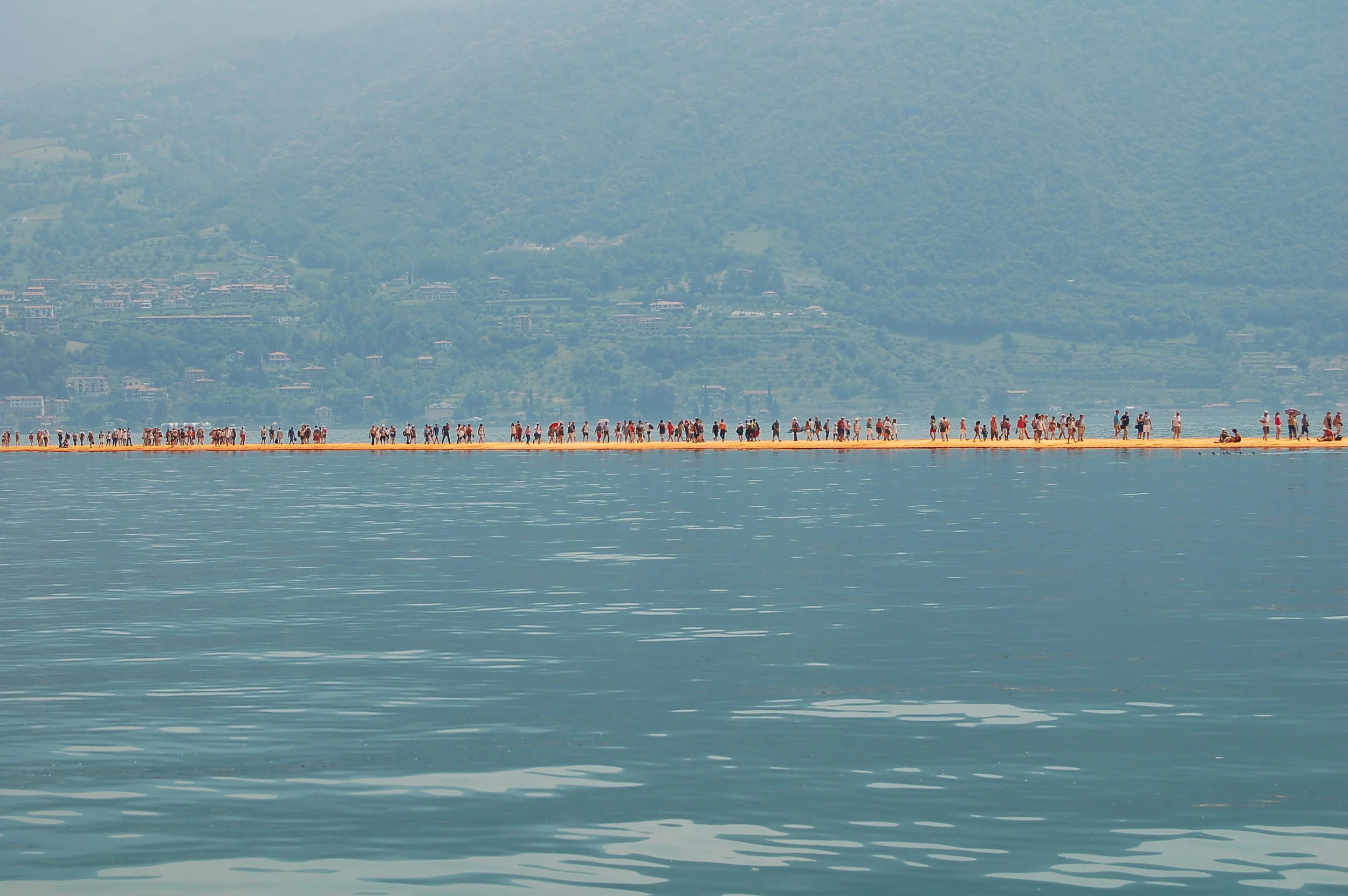 Christo’s floating piers - Art brings people together