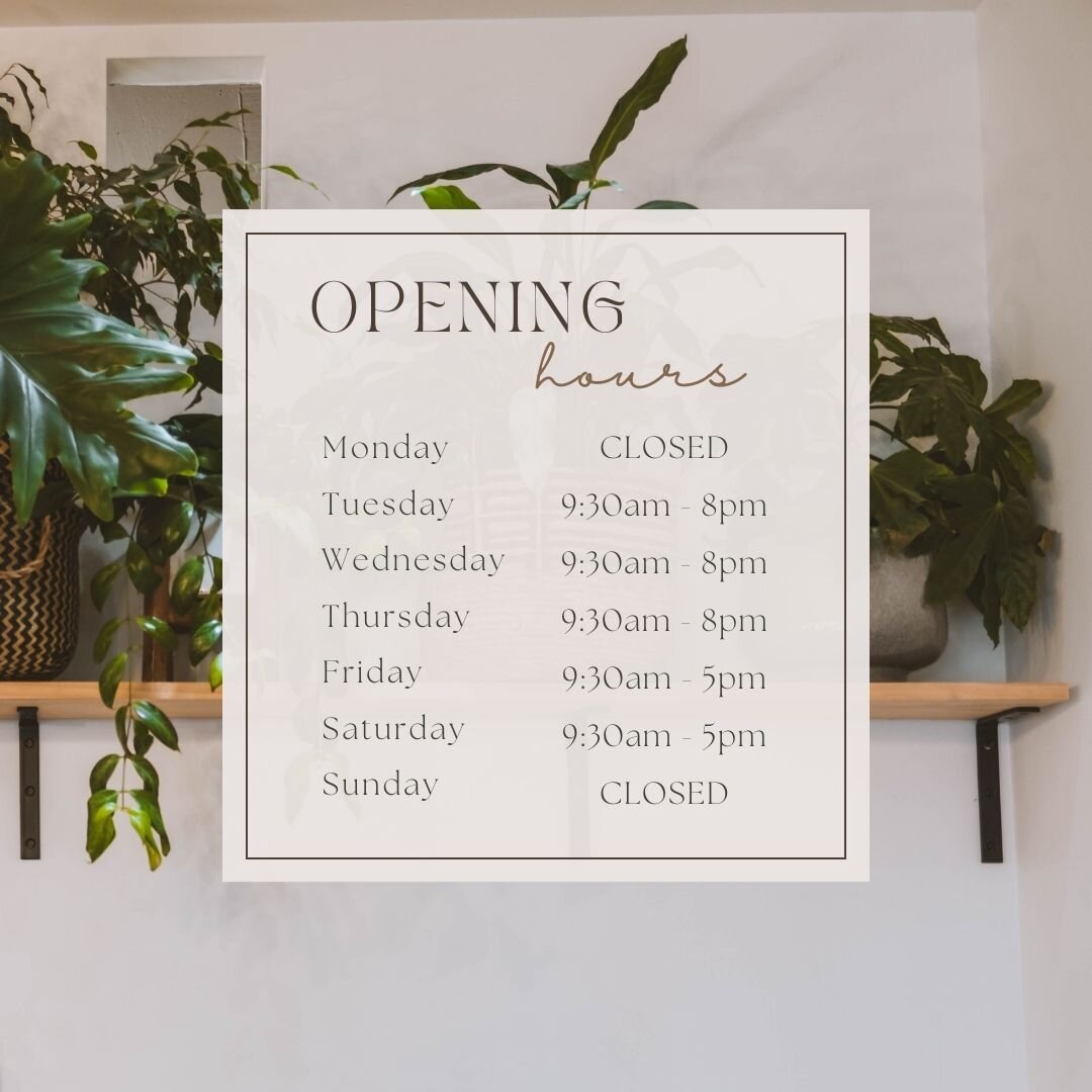 Our salon opening hours ✨ Come in and see us! 🌱💛 

03 442 0515 / www.arrowtownhair.nz

#arrowtownhair #queenstown #arrowtown #newzealand #hairsalon #sustainablehairsalon #hairdressing #hairartist #sustainable #salon #hair #haircolourist #profession