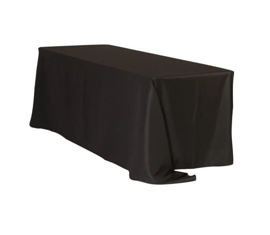 Black Poly Linen