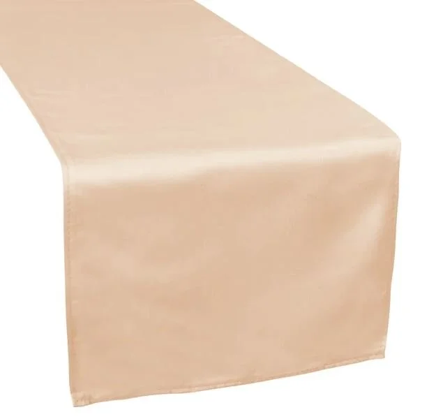 Champagne Matte Satin Runner