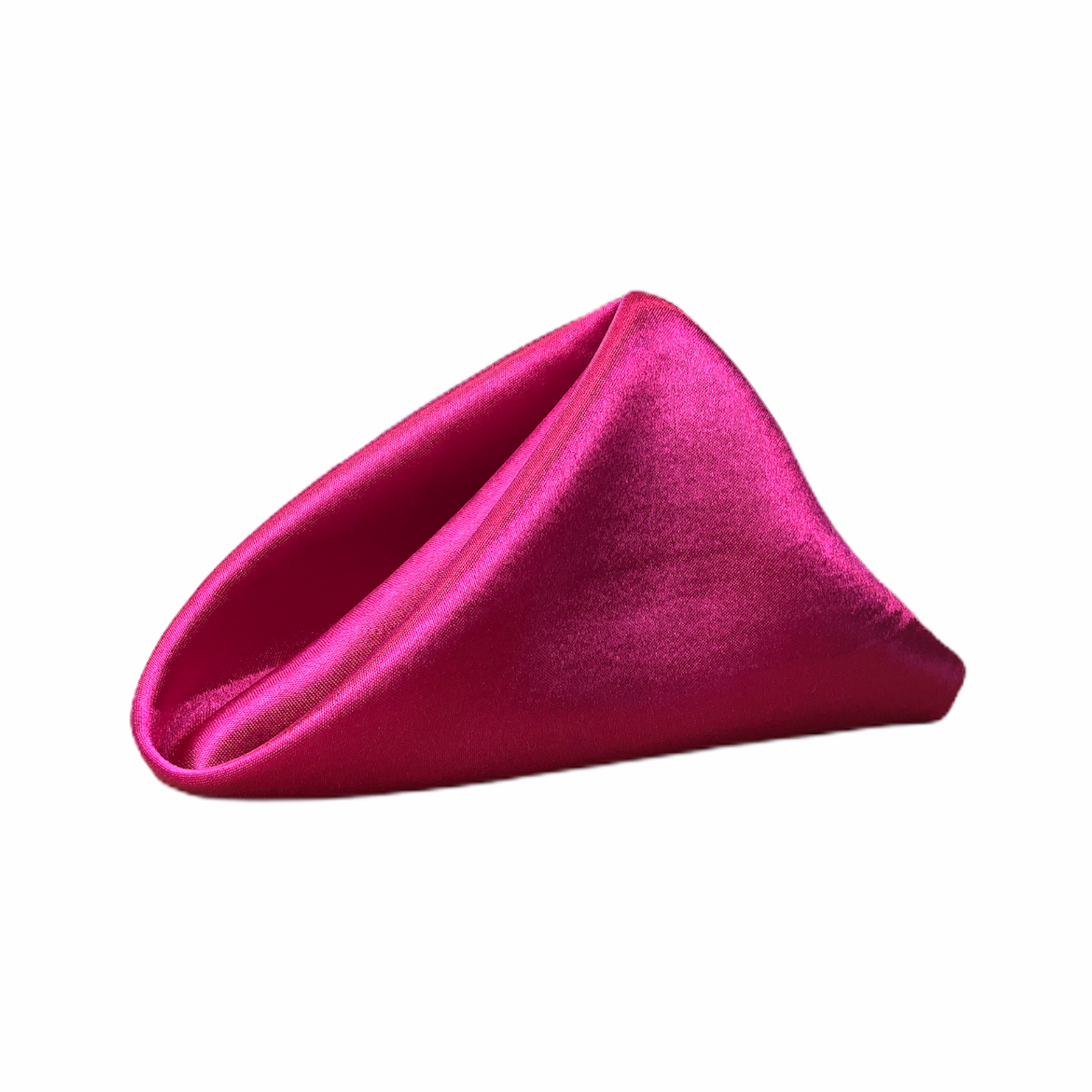 Fuchsia Shiny Satin Napkin