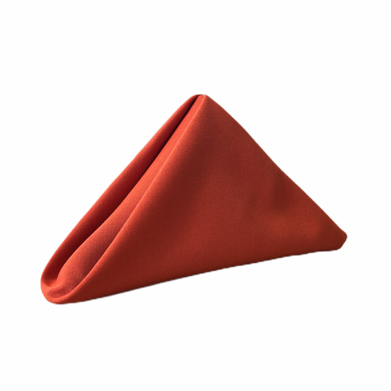 Burnt Orange Poly Napkin