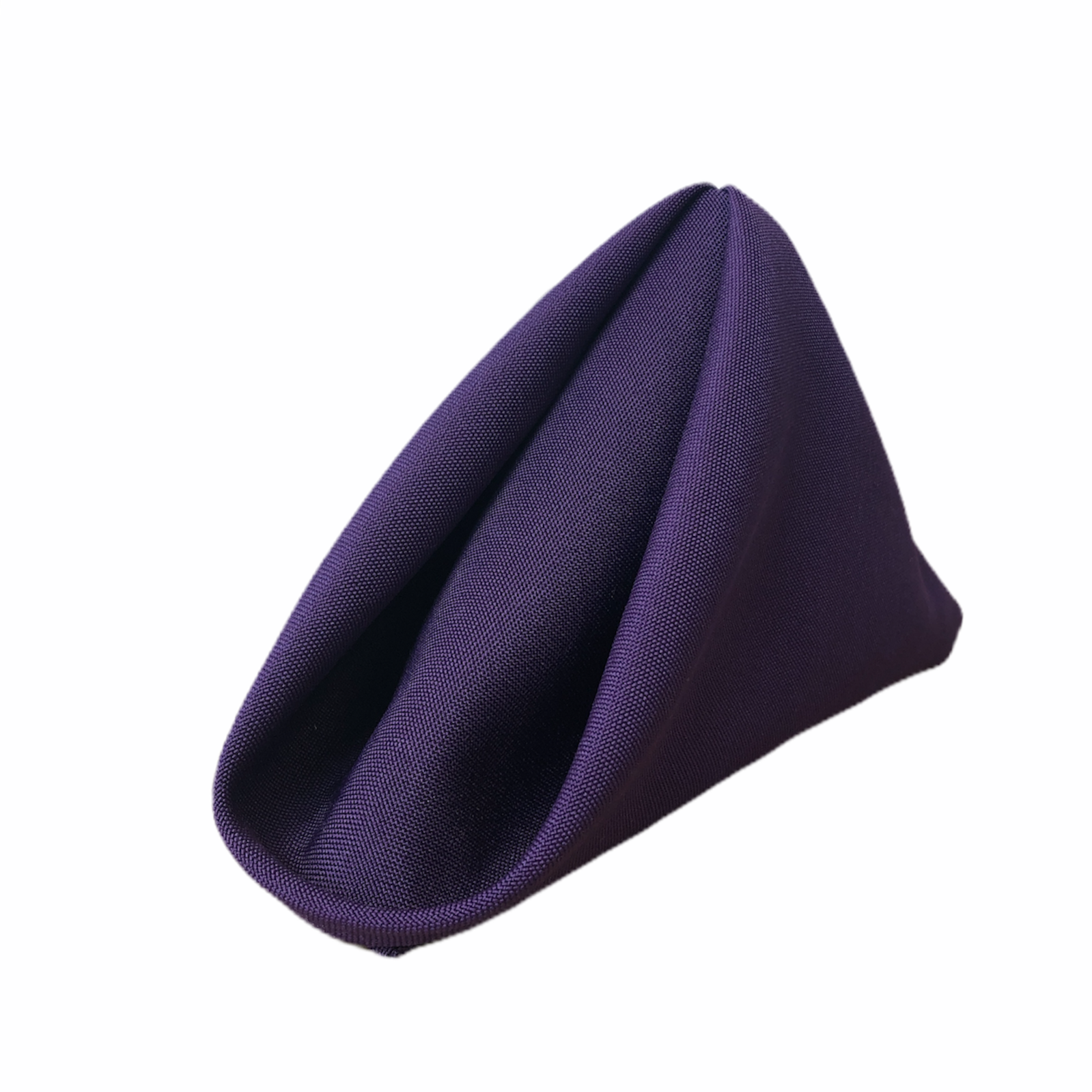 Plum Purple Poly Napkin