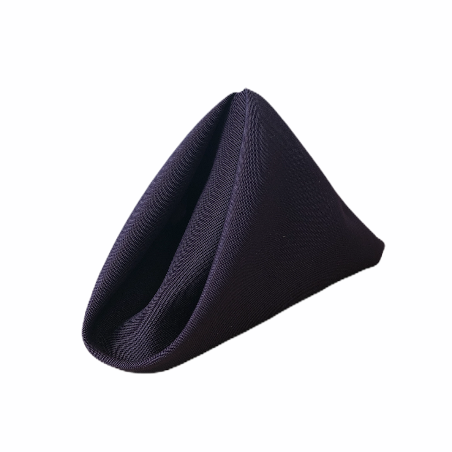 Eggplant Purple Poly Napkin