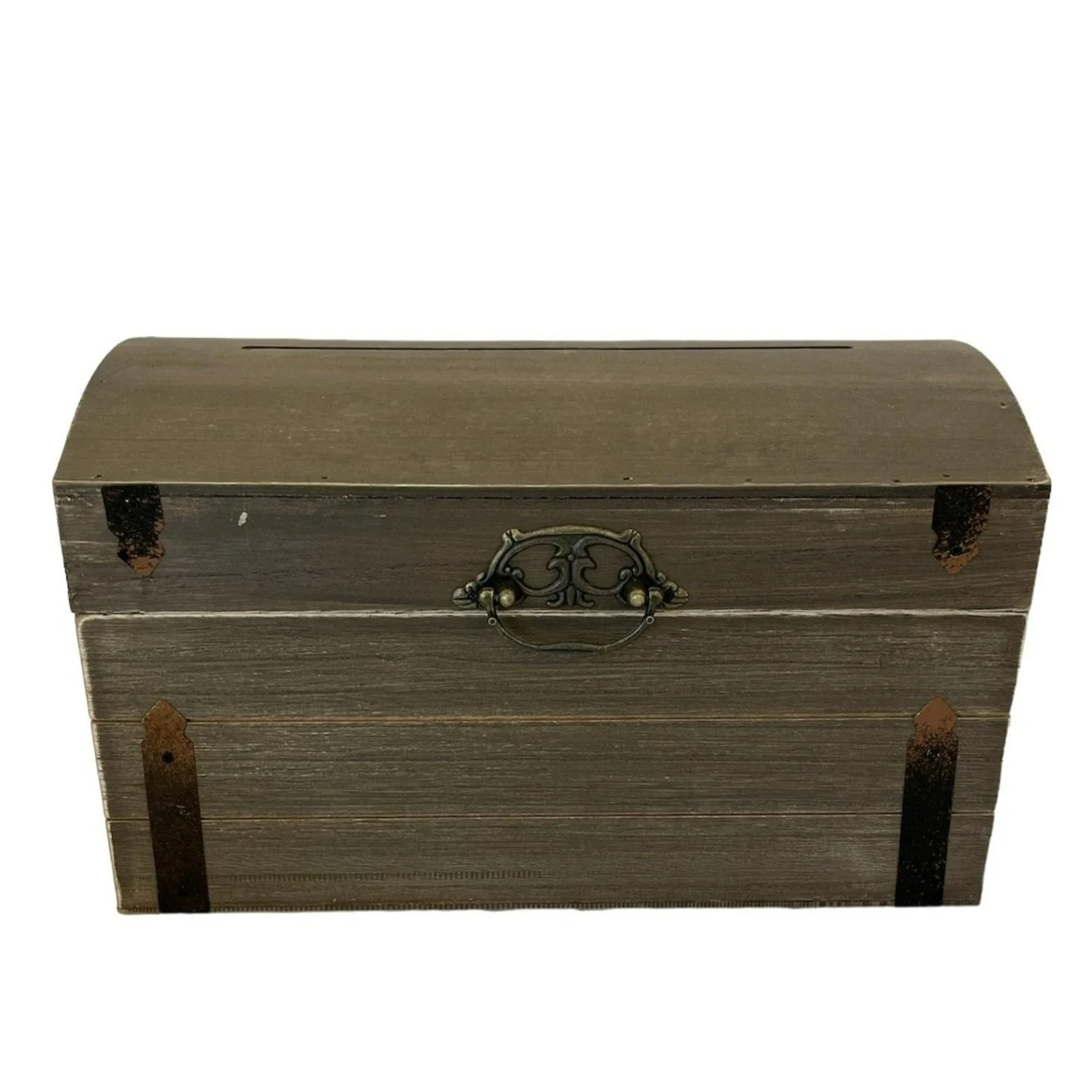 Brown Wood Card Box