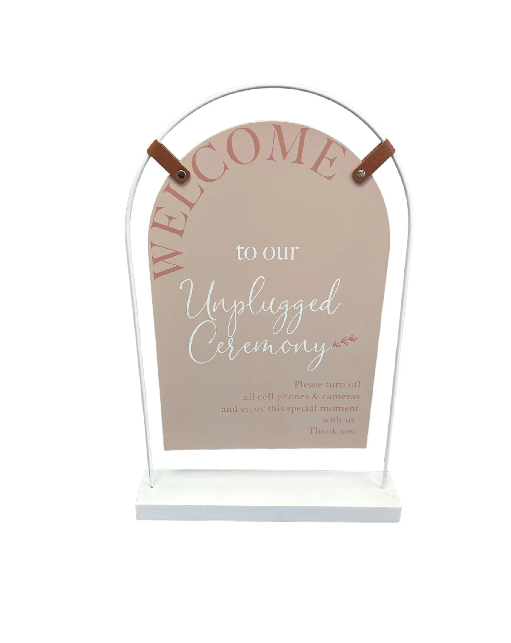  Unplugged  Ceremony Sign 