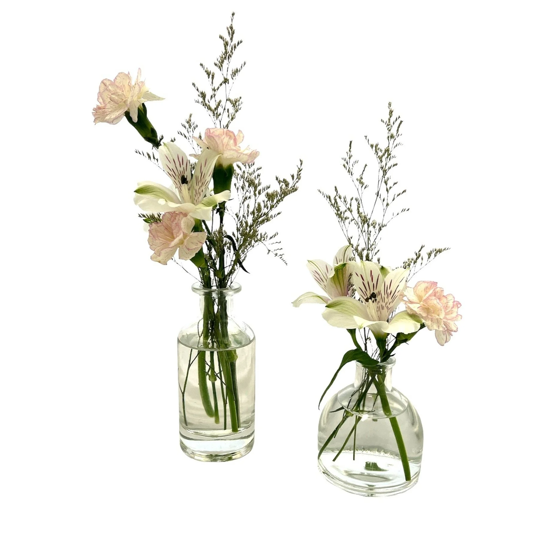 Set of 2 Bud Vases