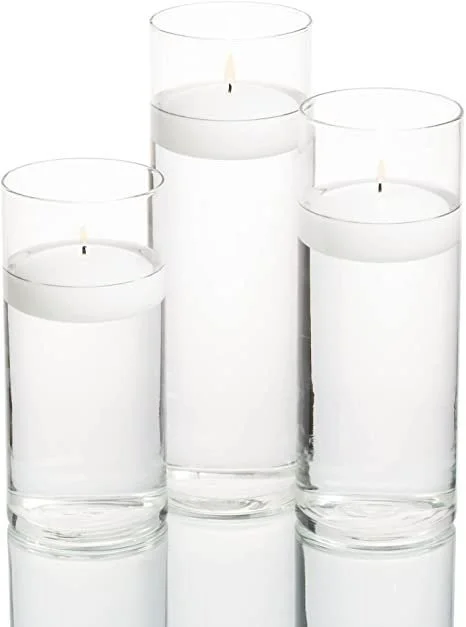 Cylinder Vases - Set of 3