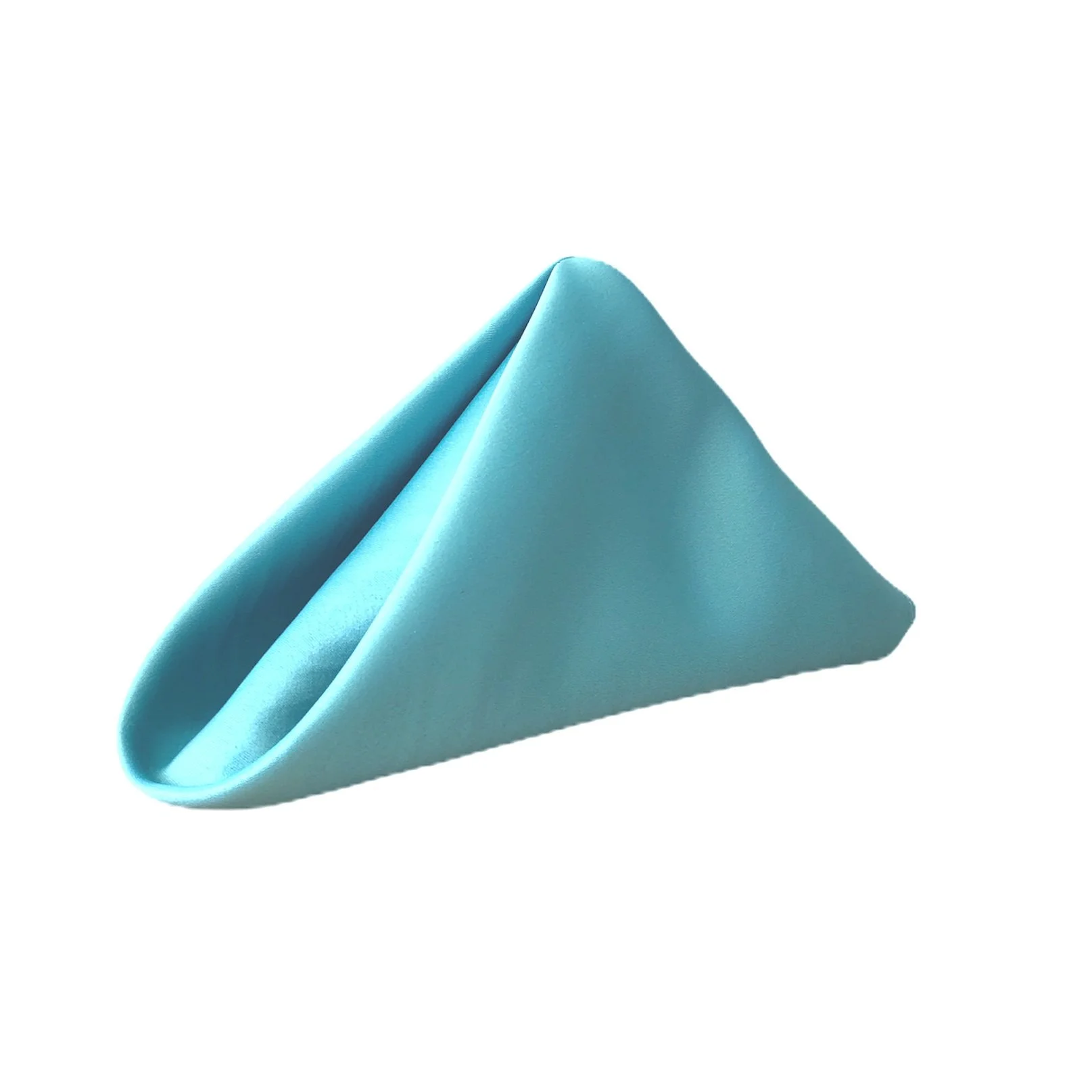 Turquoise Matte Satin Napkin