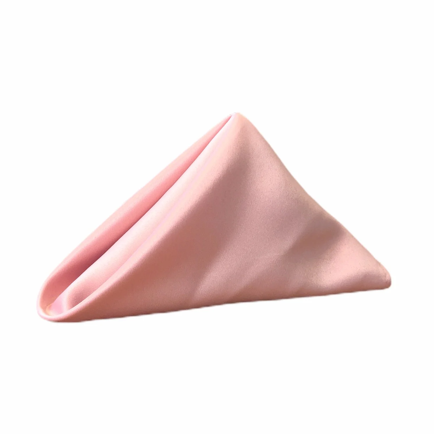 Rose Matte Satin Napkin