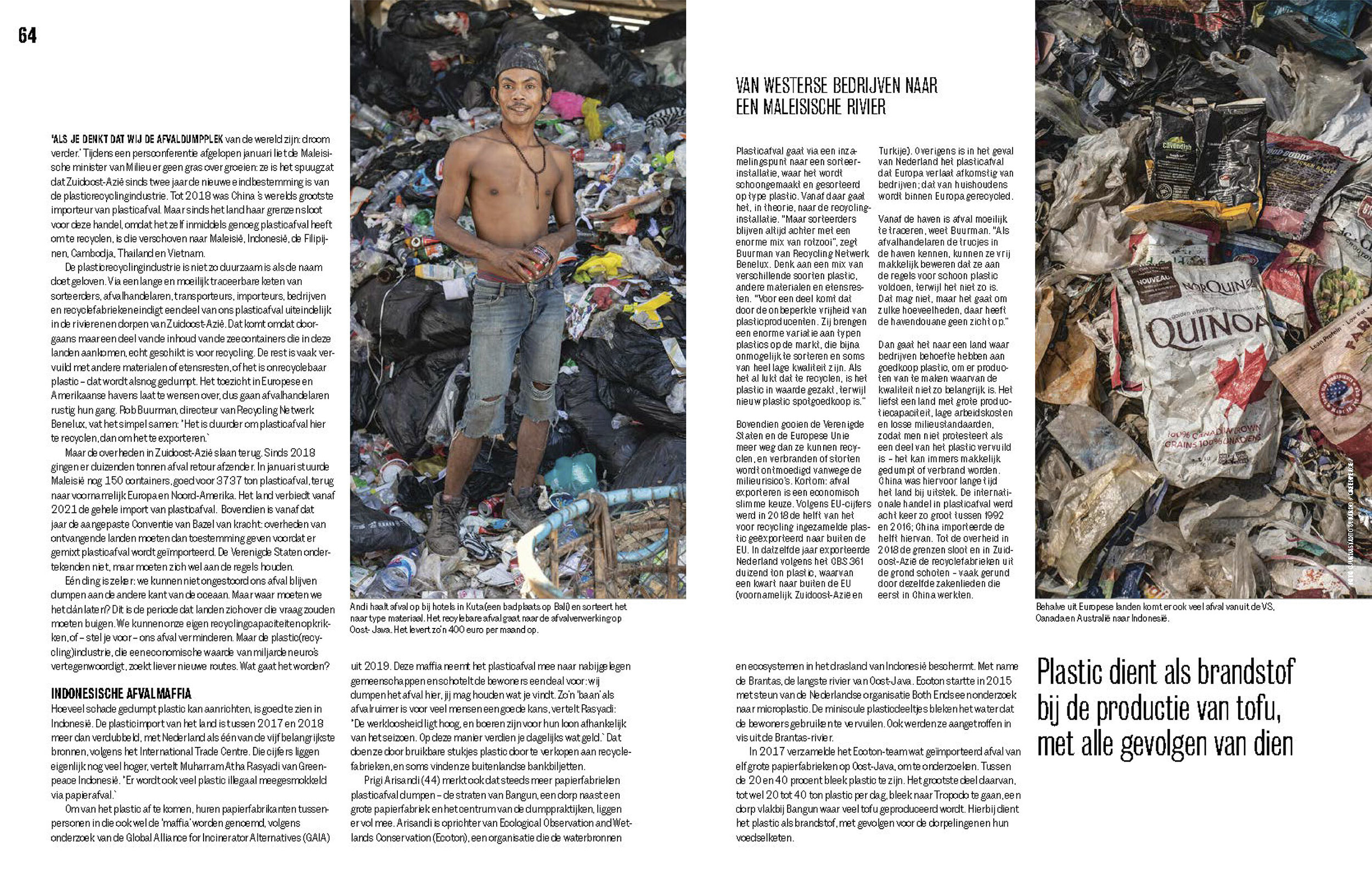OneWorld Magazine Netherlands: Plastic Pollution (Copy)