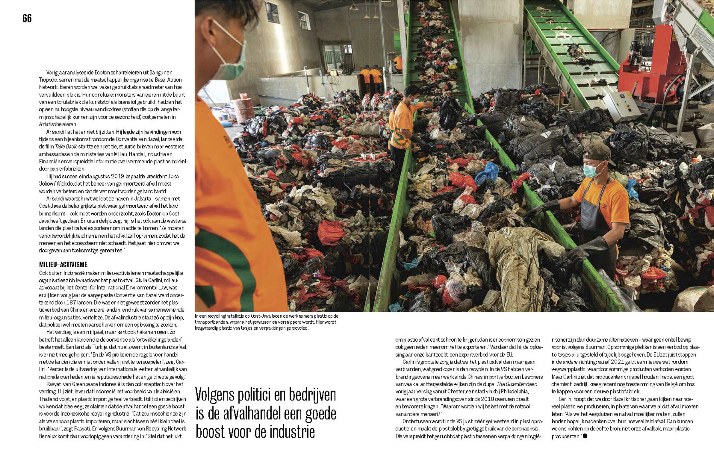 OneWorld Magazine Netherlands: Plastic Pollution (Copy)