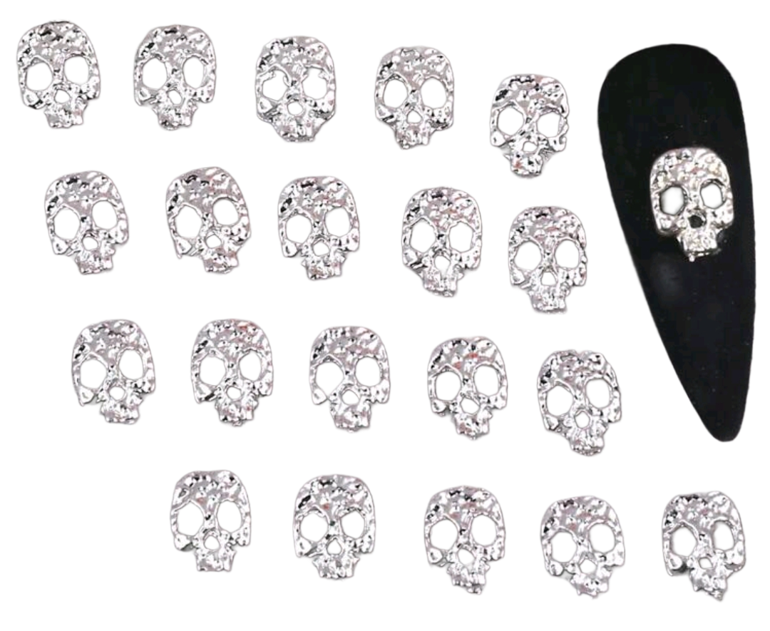 Mini Bling Skull SLV