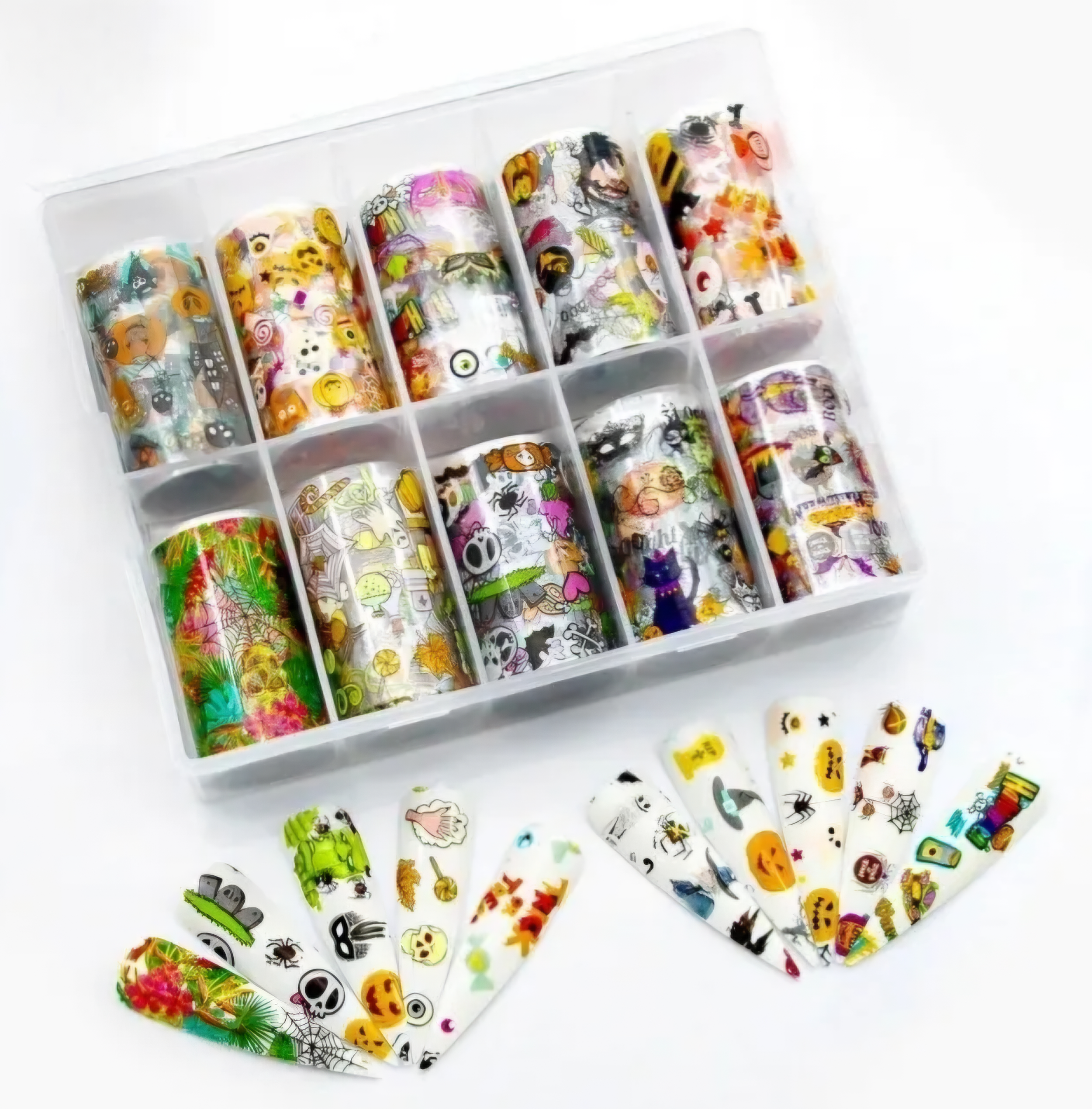 Quik Design Transfer Foil-Spooky Season 01