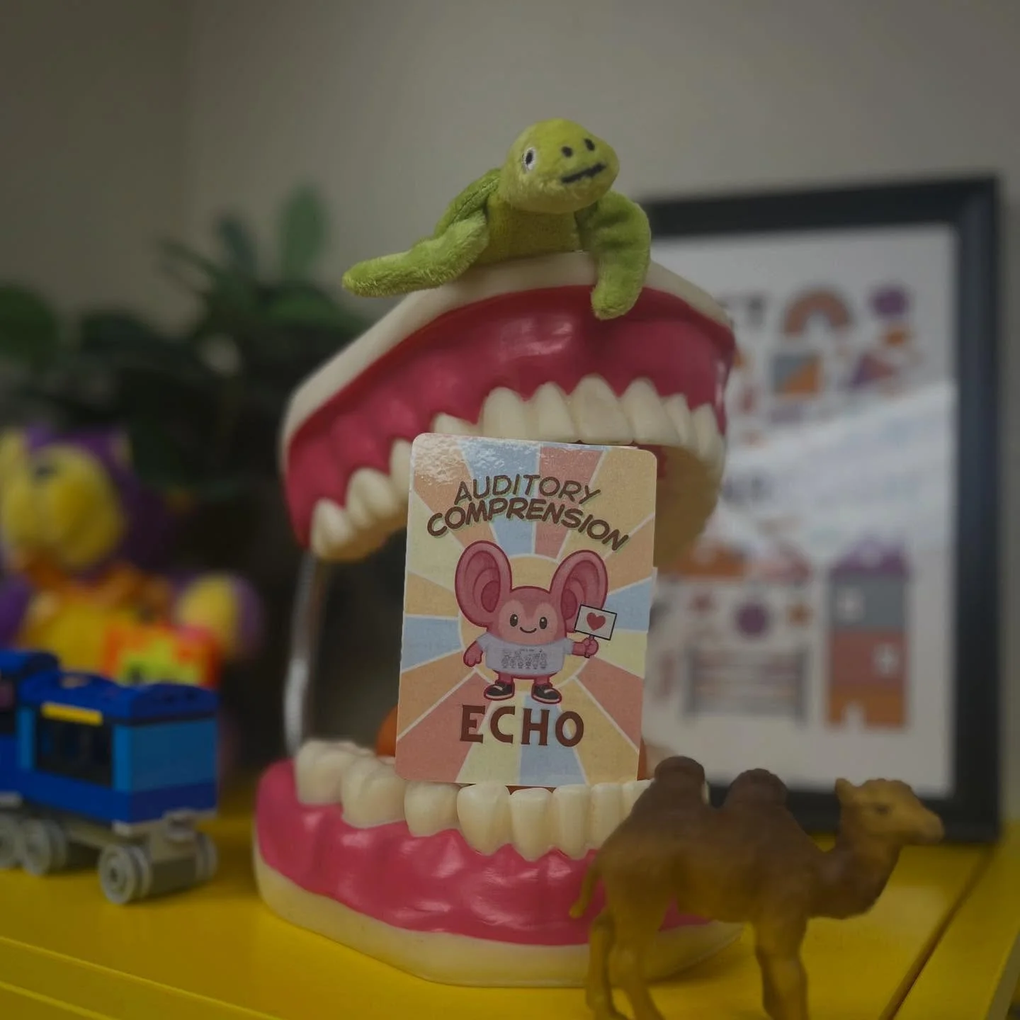 Here is a little preview of one of my side projects this year! Year long CREATURE CURRICULUM for ADHD/ASD. There will be cards and mini lessons for: Auditory comprehension, how to use accommodations to support needs, social skills, conversation skill