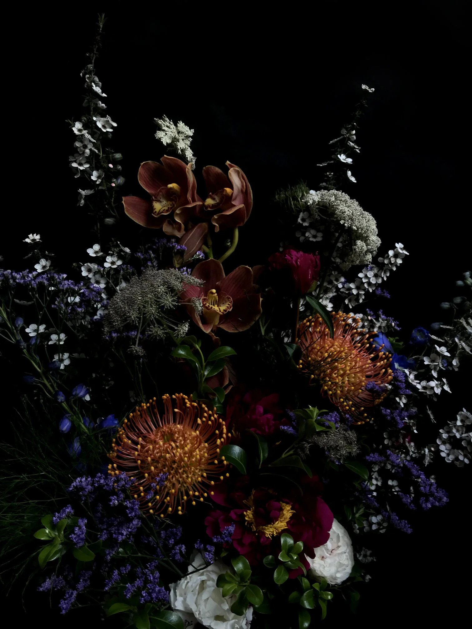 Floral Arrangement Art Print