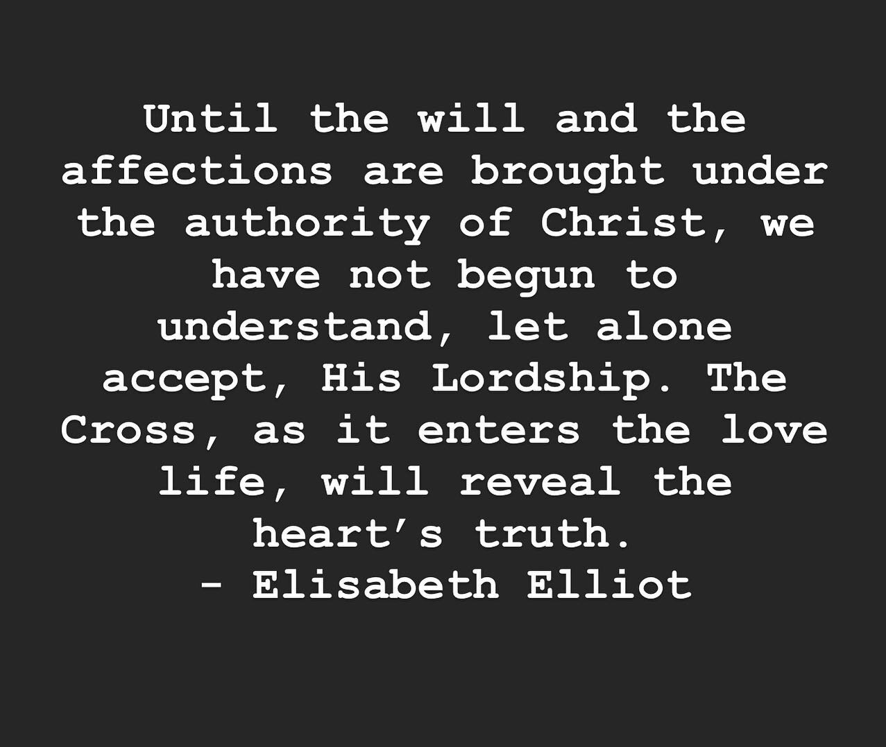 Many want Christ as Savior (one who saves us from sin/Hell) but fewer want Him as Lord (one we surrender and submit our lives, our affections and desires to). He is both, but one serves me and the other serves Him. #denyyourself #takeupyourcross
#fol