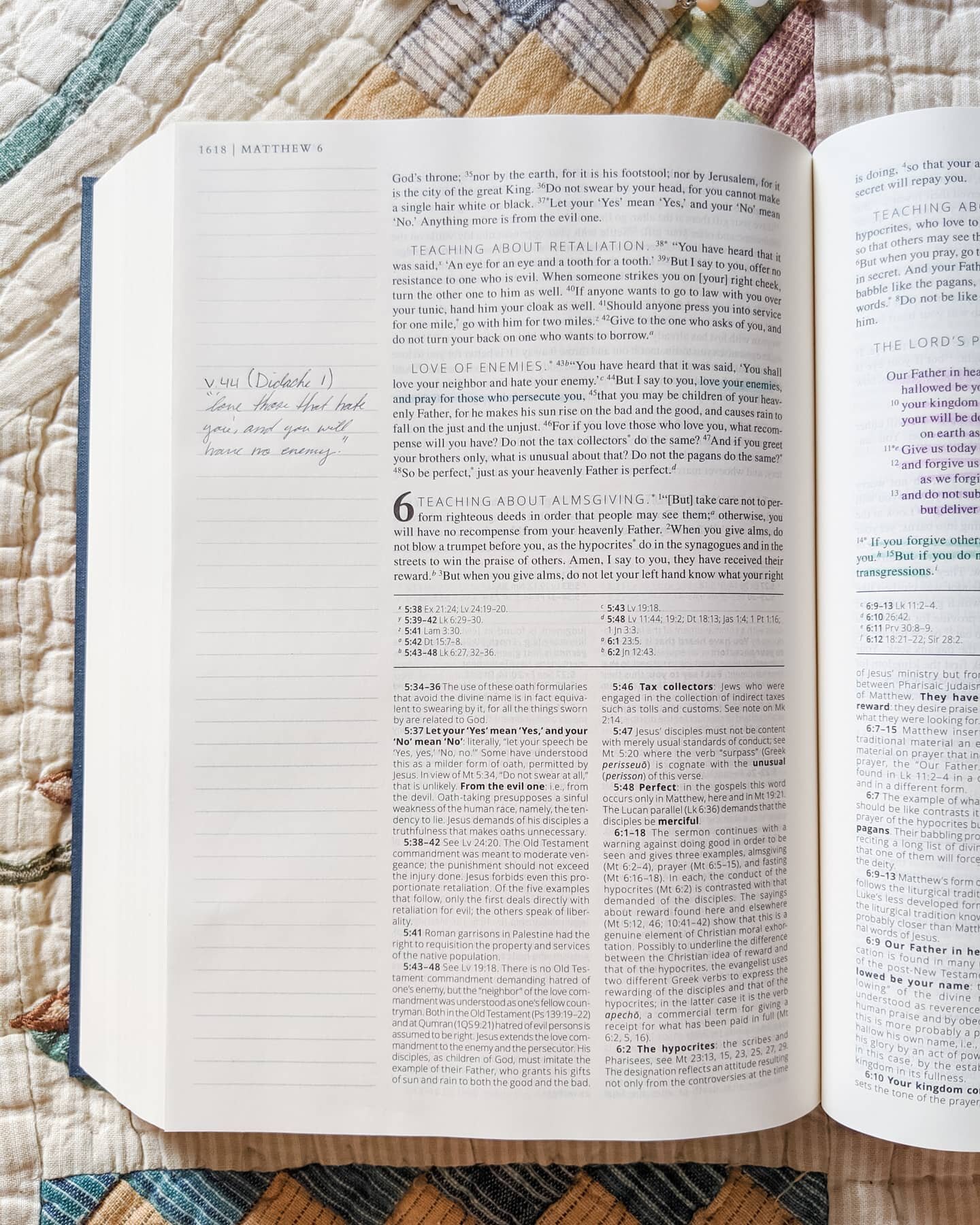 &quot;'Love those that hate you' and you will have no enemy.&quot; (Didache 1)
Today I got a call from an older lady from my former Protestant church asking why I haven't been to church. I've been dreading talking to her because she means so much to 