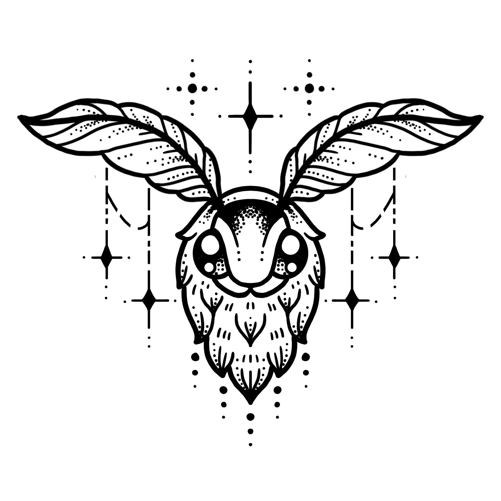 *new*  SILK MOTH FACE 
Starting at $250+ (2.5" min) 