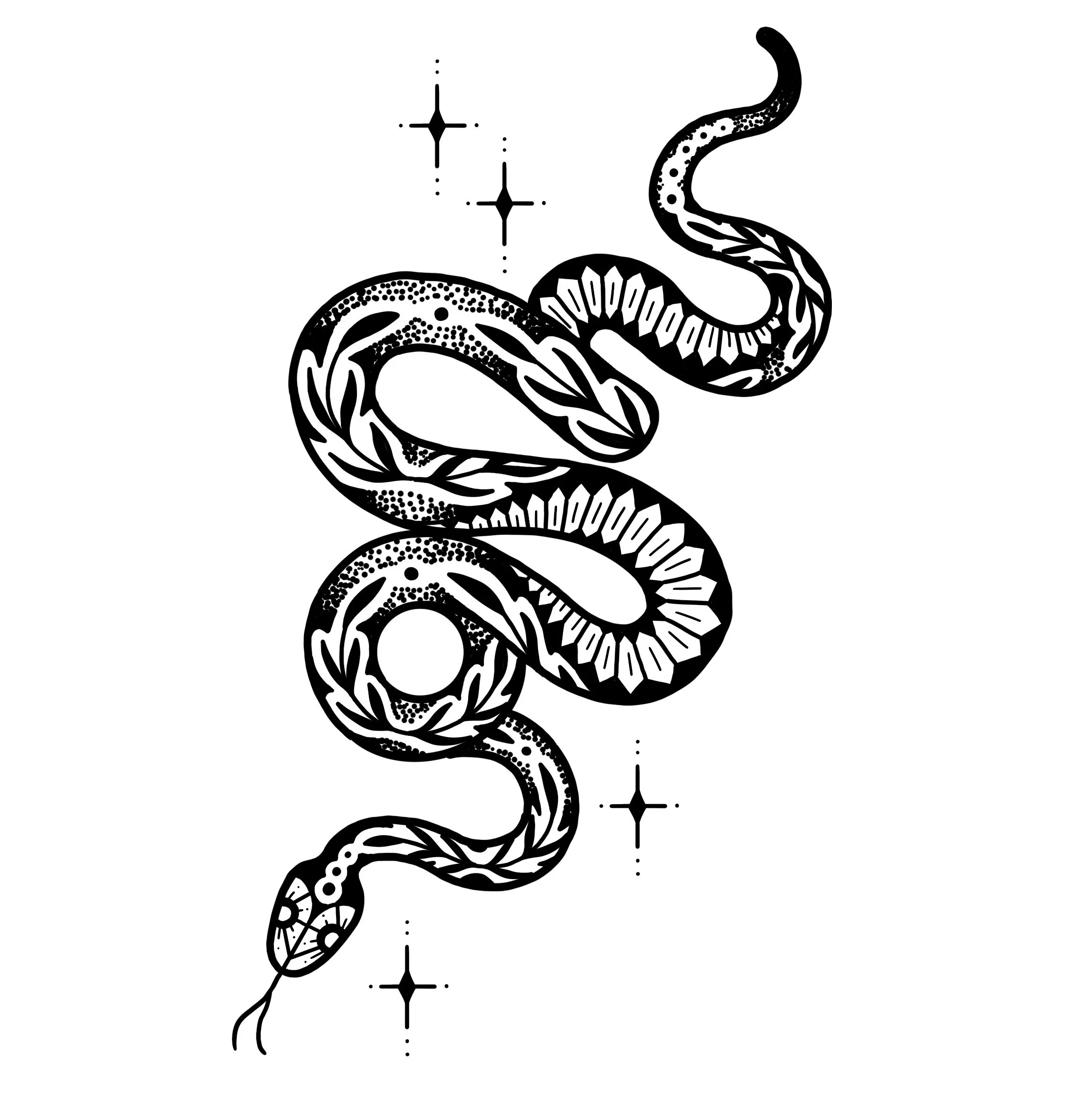 *new*  SNAKE 
Starting at $500+ (6" min)