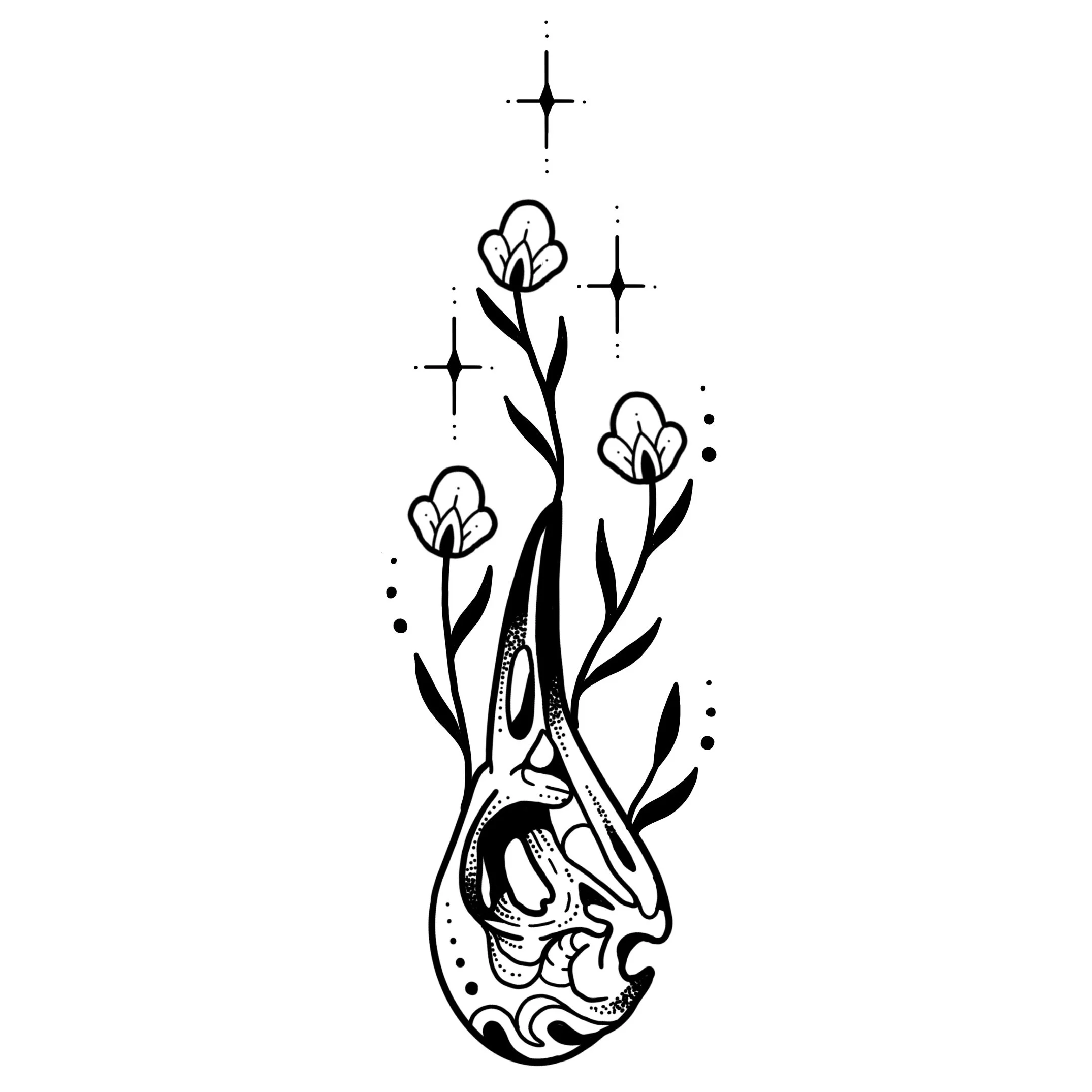 *new*  STARLING BLOOM 
Starting at $250+ (4" min)