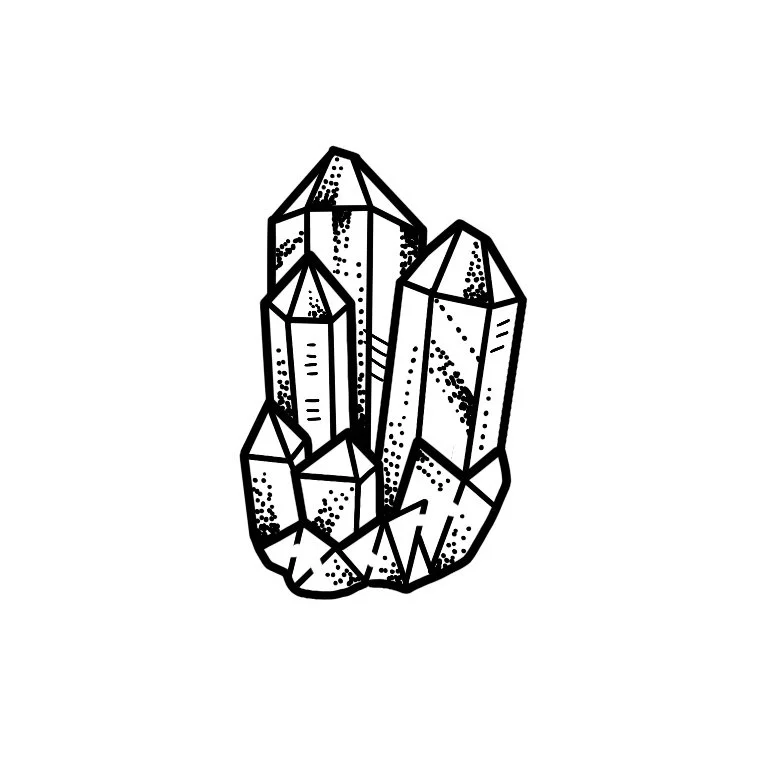  QUARTZ 
Starting at $80+ or $50 as an add on (2" min)