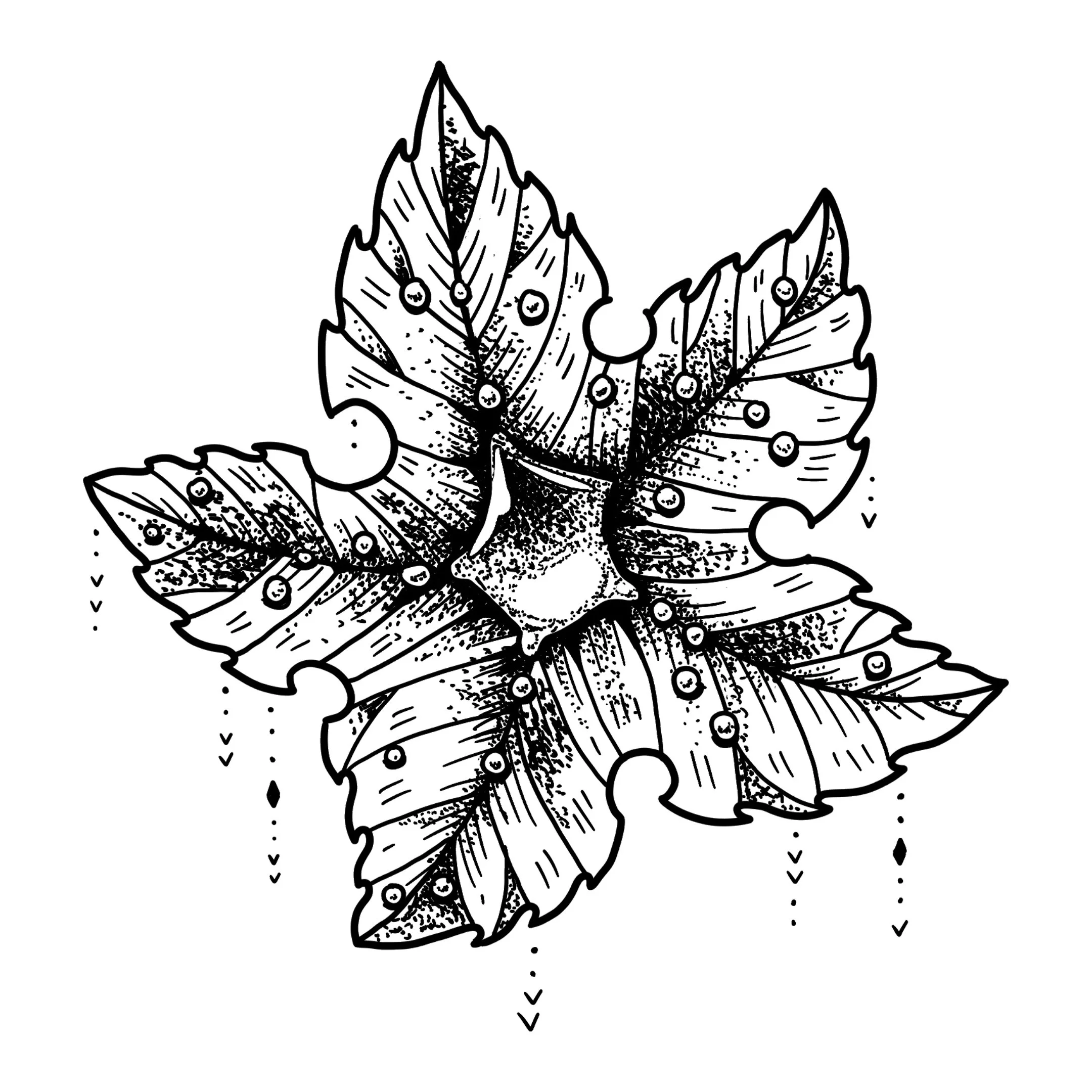  TREE STAR LEAF 
Starting at $350+ (4" min)