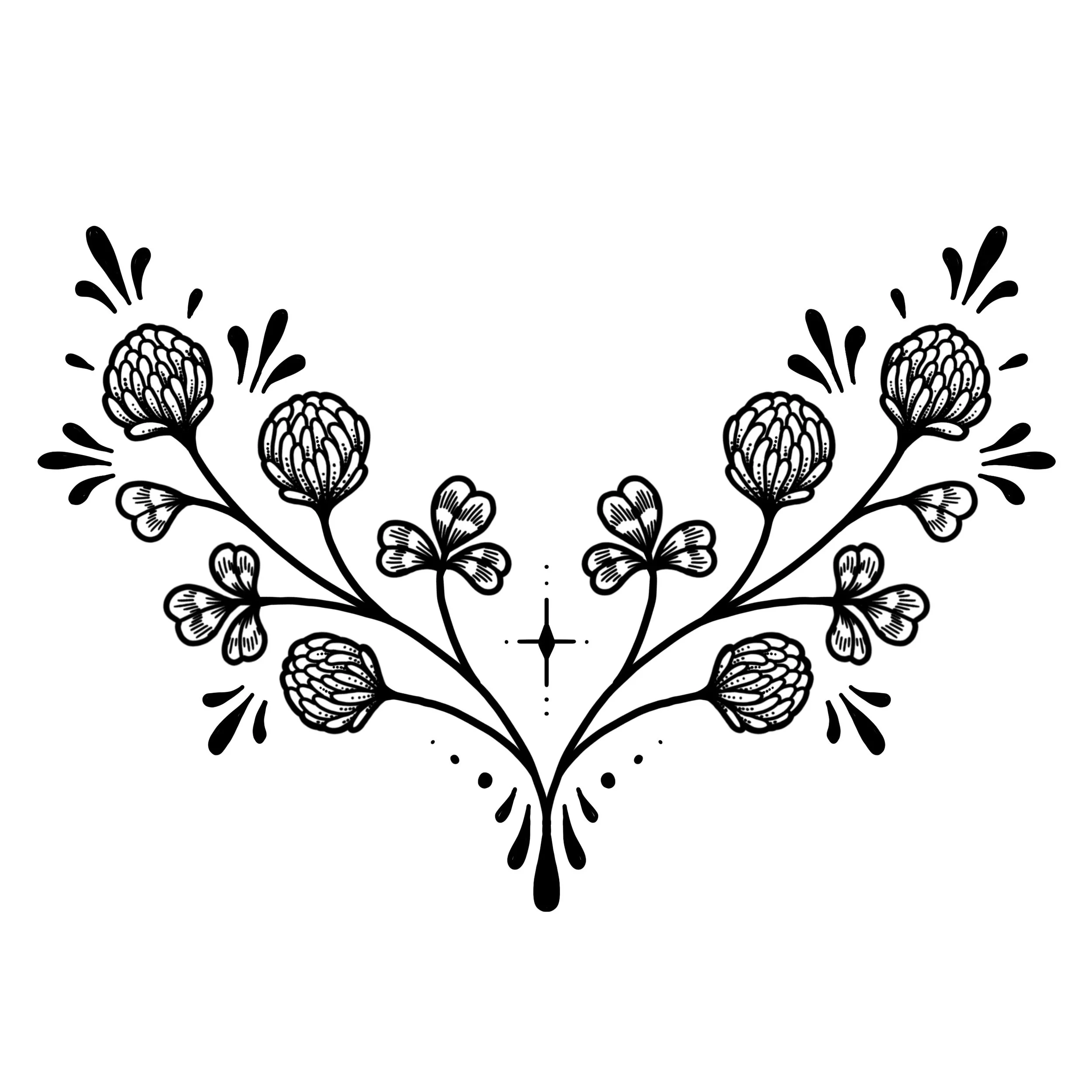 *new*  CLOVER NO.2 
Starting at $350+ (5" min)