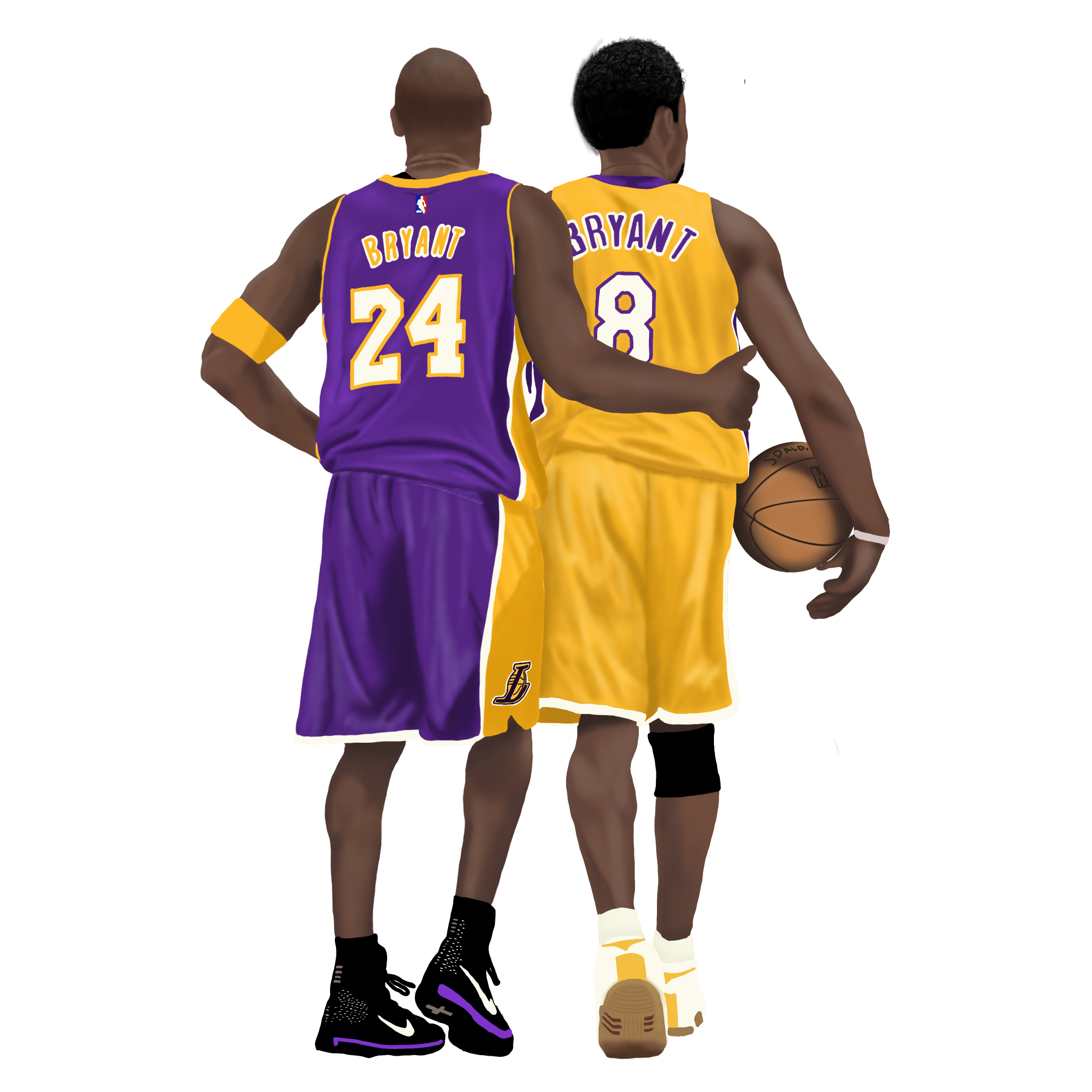 Kobe Bryant illustration