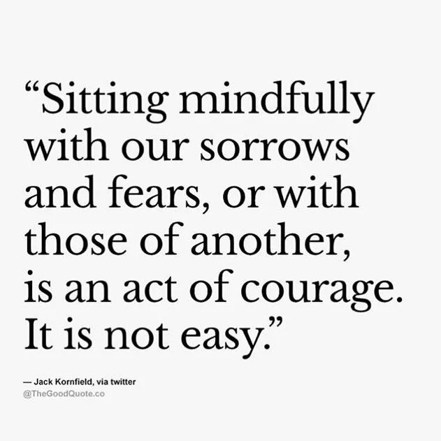 Yep. Check out our ep. on Grief (and hope), if you&rsquo;re currently experiencing some big feelings, and want a bit of extra support &amp; companionship in this. An ep. all about Fear (and courage) coming soon. 💜