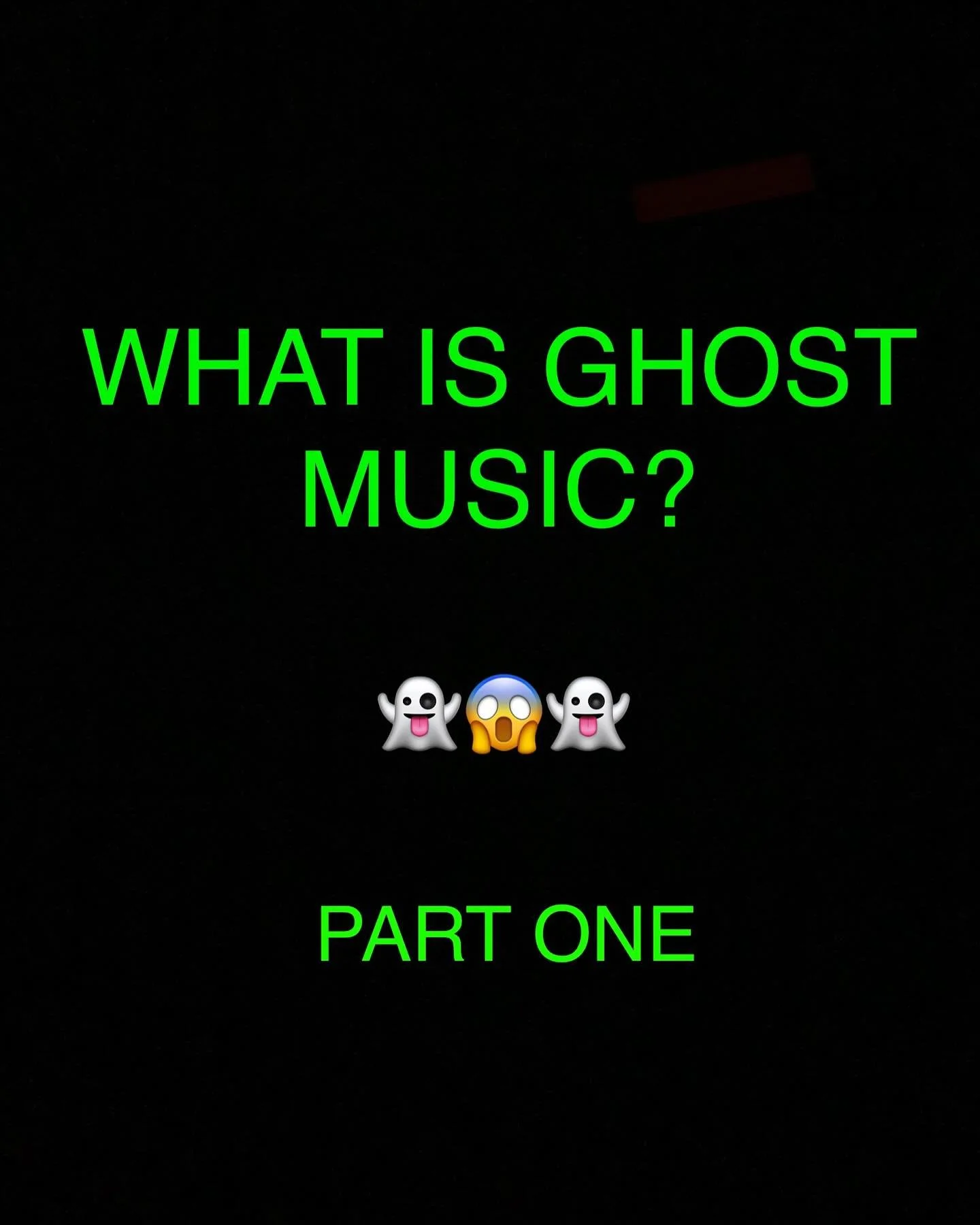 Getting spooky 👻 part 1!