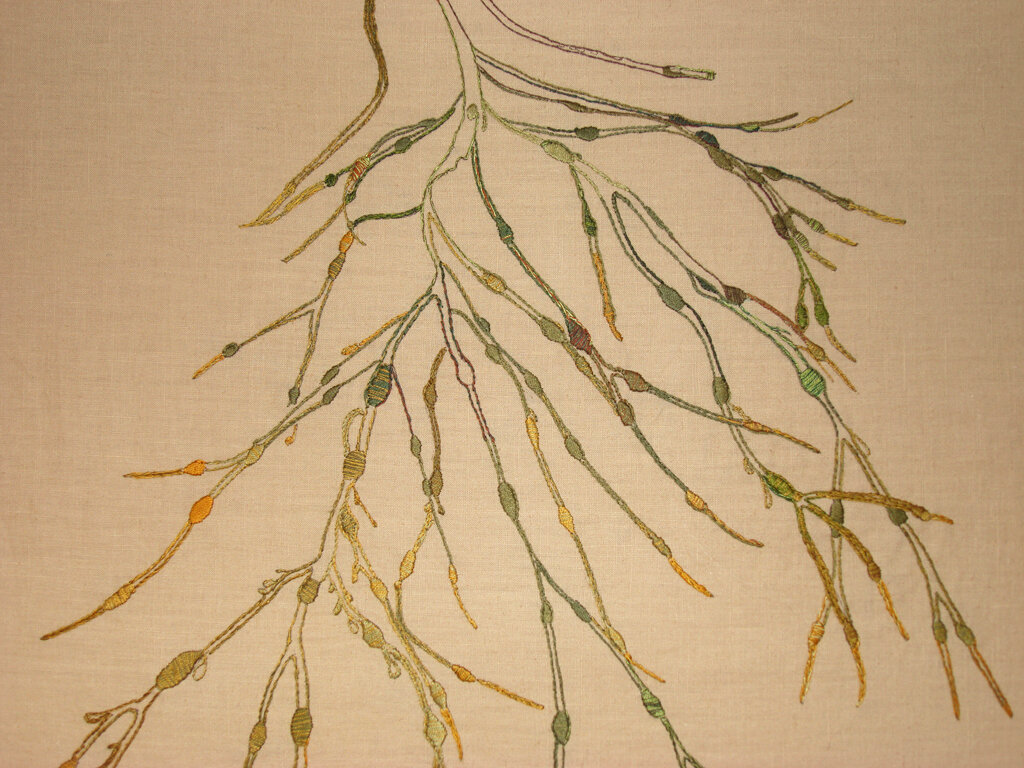 Detail, Seaweed Embroidery (Copy)