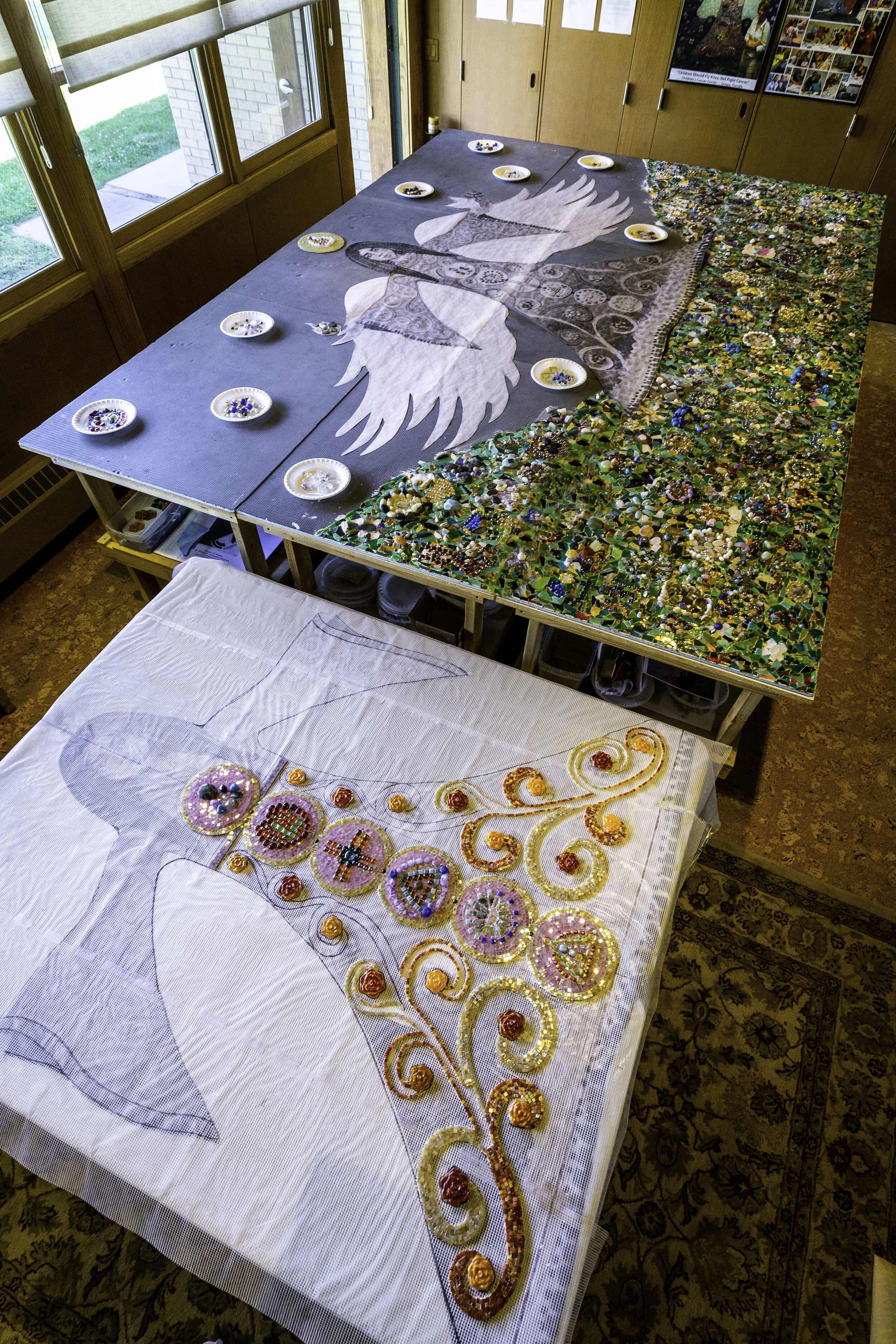 mosaic masterpieces colorado on Angel Of Hope Mosaic Project