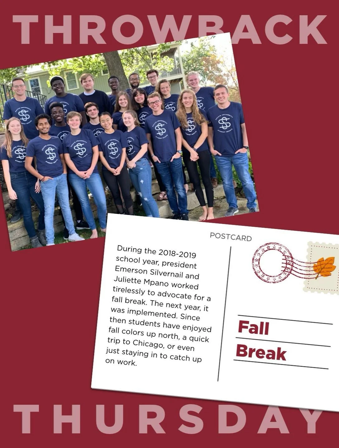 We hope everyone had a great fall break! #tbt #throwbackthursday