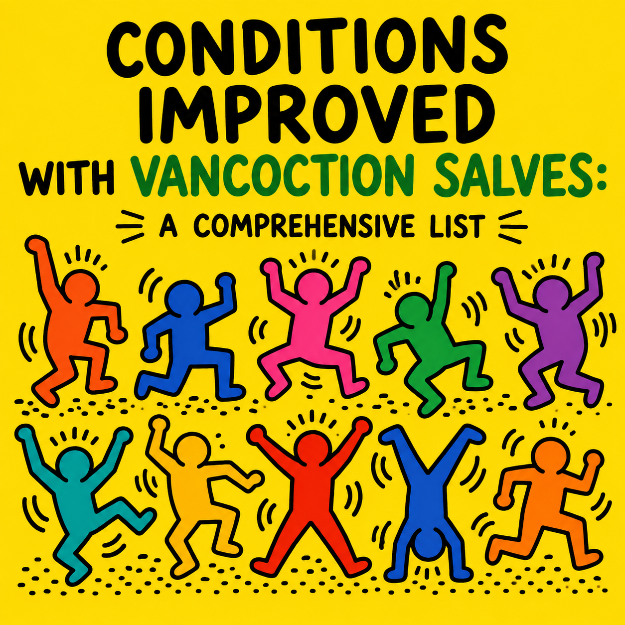 Conditions Improved with Vancoction Salves: A Comprehensive List