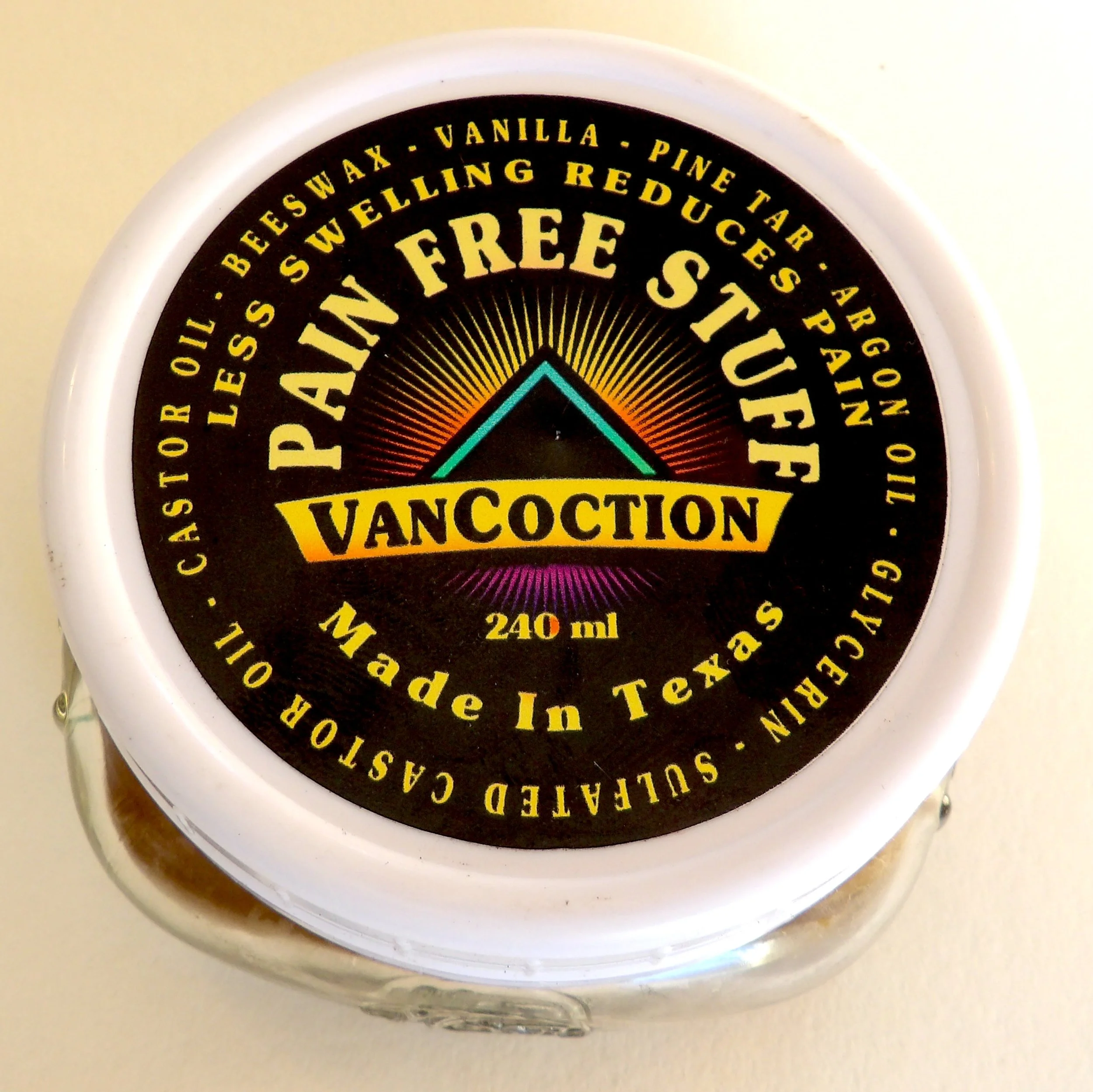 Natural Pain Relief Salves | Castor Oil & Beeswax | VanCoction | VanCoction