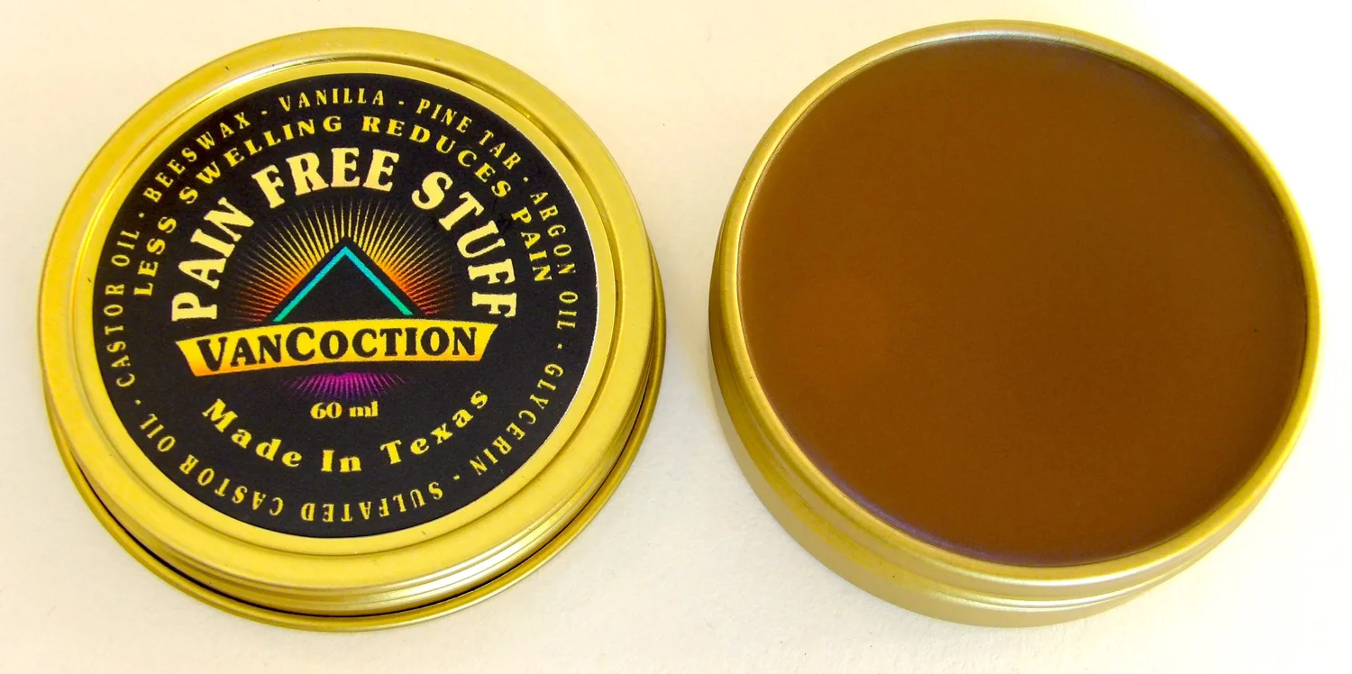 Natural Pain Relief Salves | Castor Oil & Beeswax | VanCoction | VanCoction