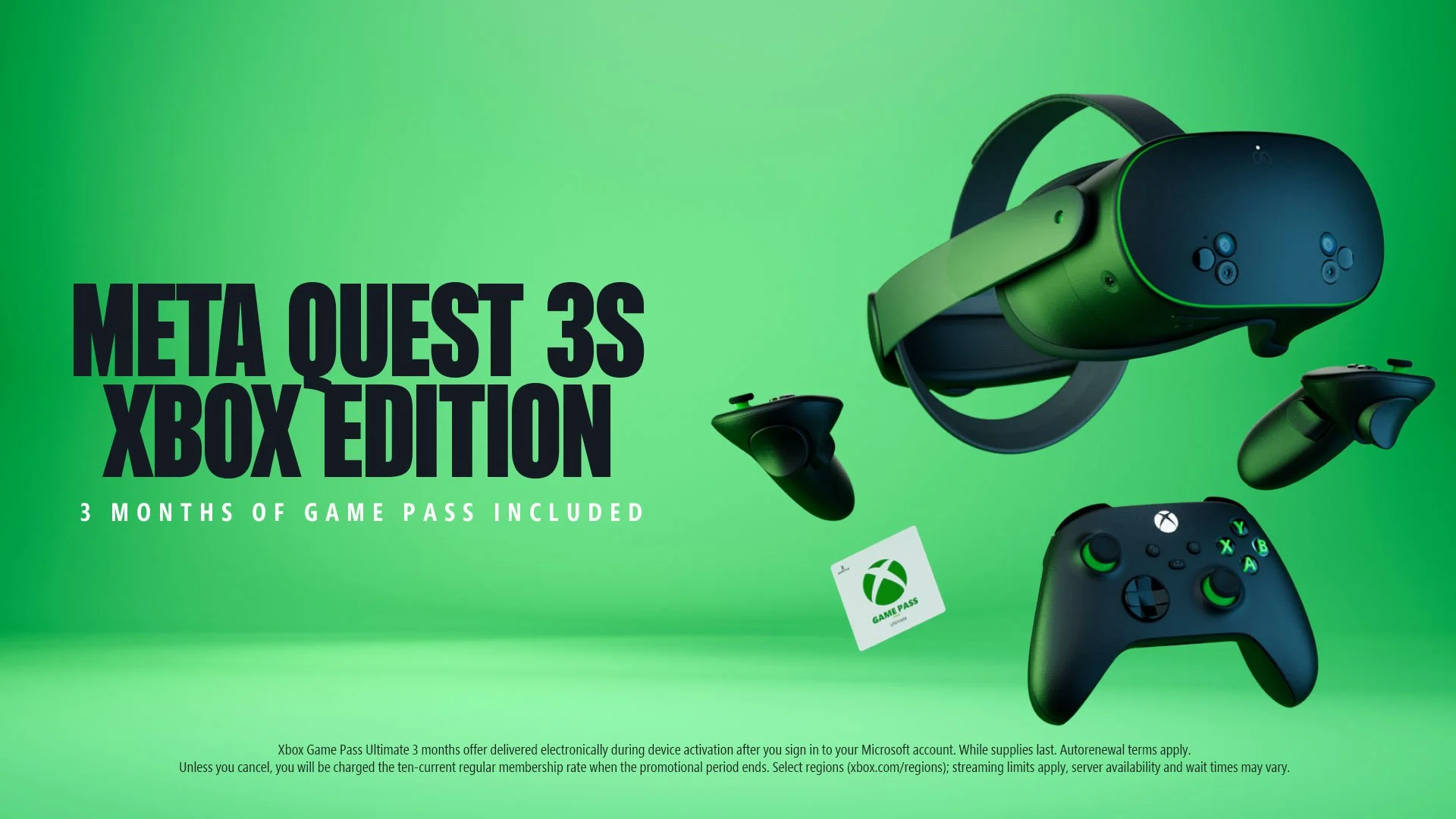 Meta Quest 3s x Xbox Edition