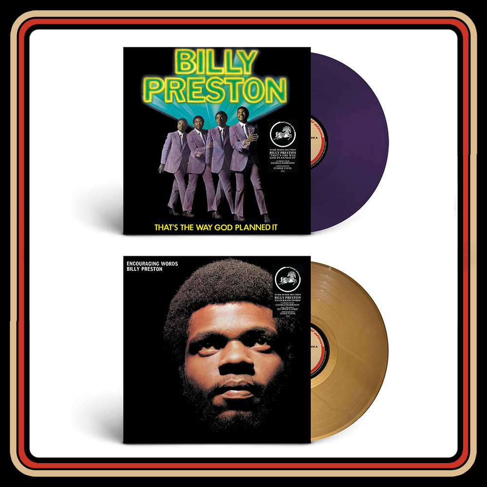 Billy Preston Classic Albums Now Available On Color Vinyl