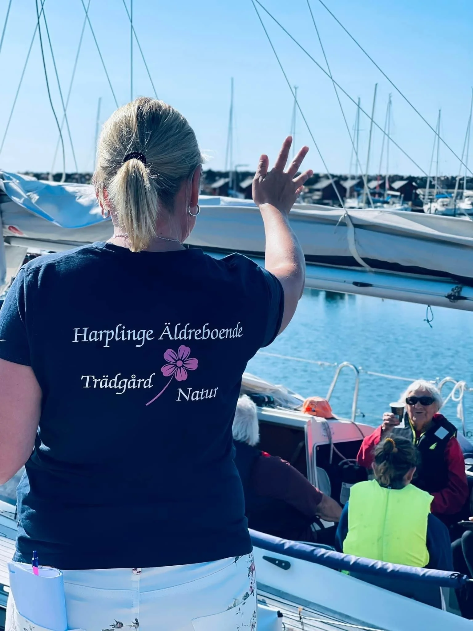 Harplinge Äldreboende - Båttur och bokad klubbstuga