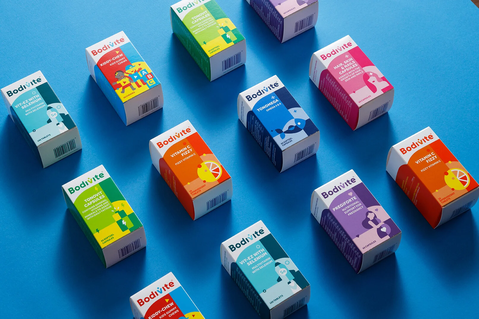 Vitamin Packaging Range