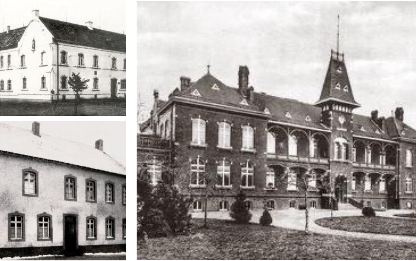Historische Fotos des Areals der Vialife Klinik.