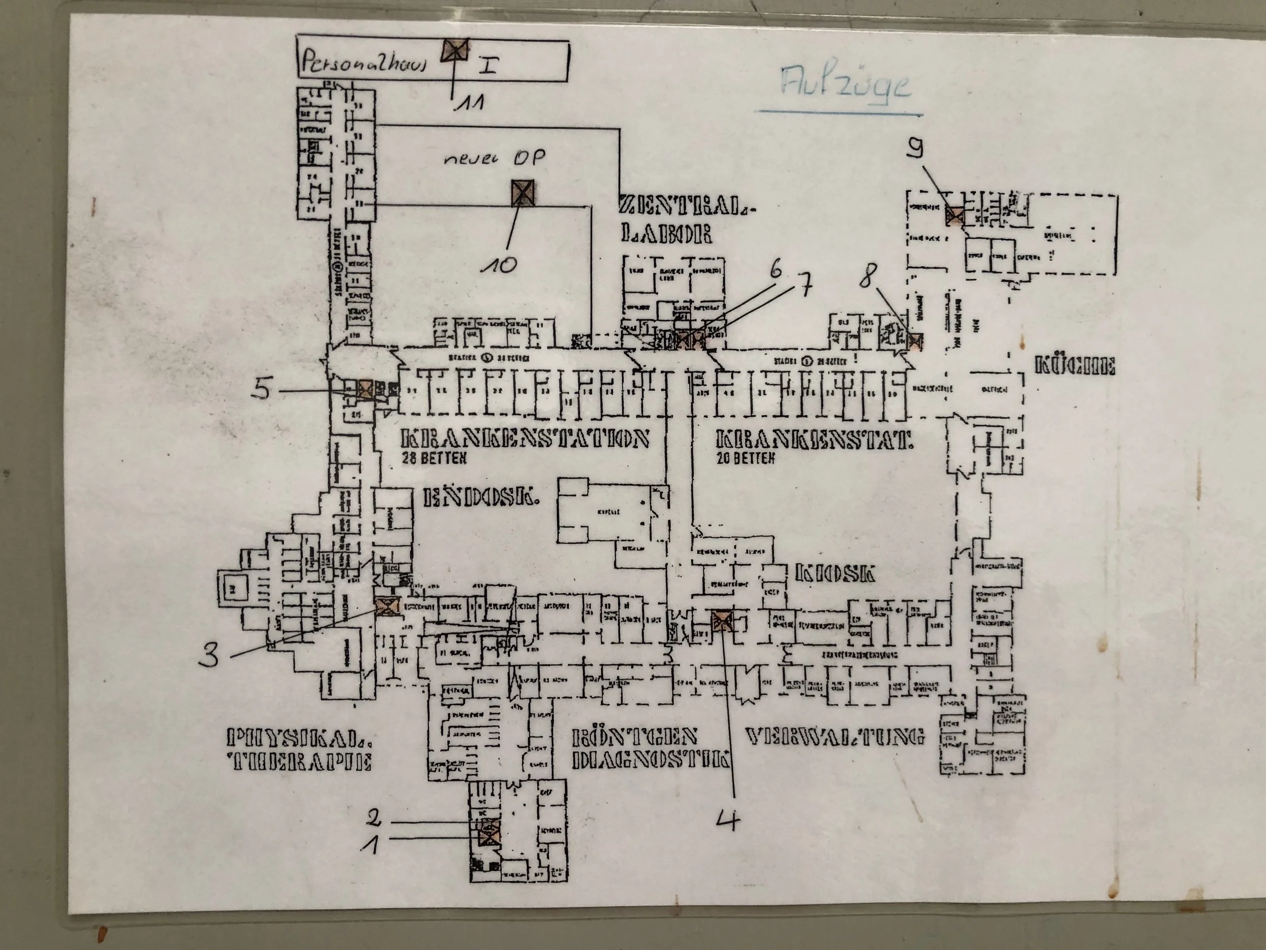 Plan vom Vialife Campus Bardenberg. Lageplan des Areals.