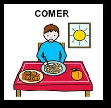   Pictograma comer  