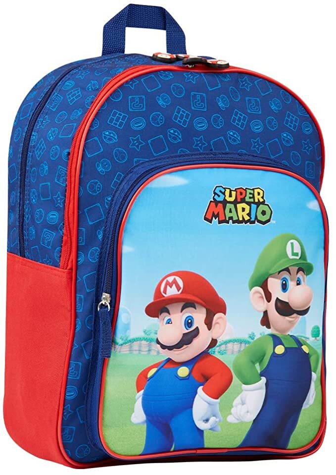 Mochila escolar Super Mario